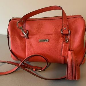 Coach coral purse